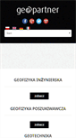 Mobile Screenshot of geopartner.pl